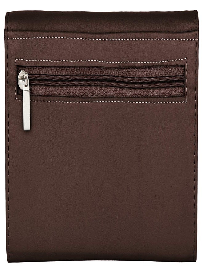WildHorn Leather Women's Wallet (WHLW1000) (BROWN 1) - Image 5